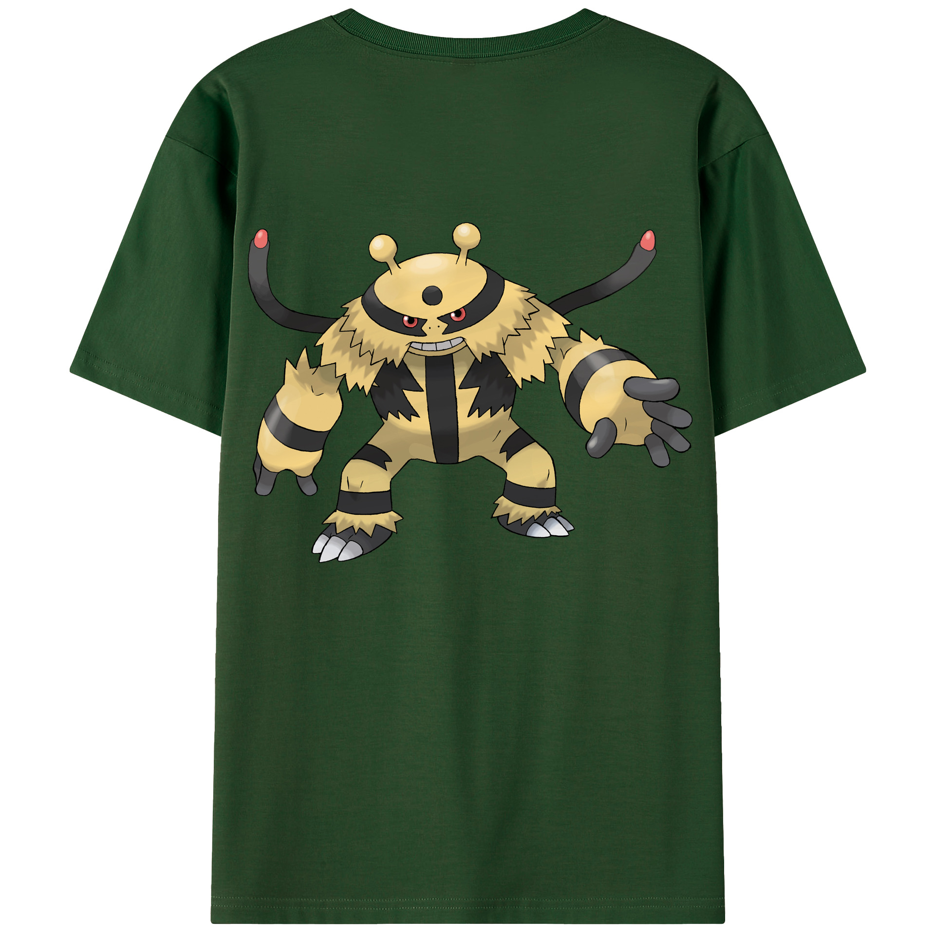 （画像用） ポケットモンスター Pokémon 綿100％半袖Tシャツ（背面プリント）